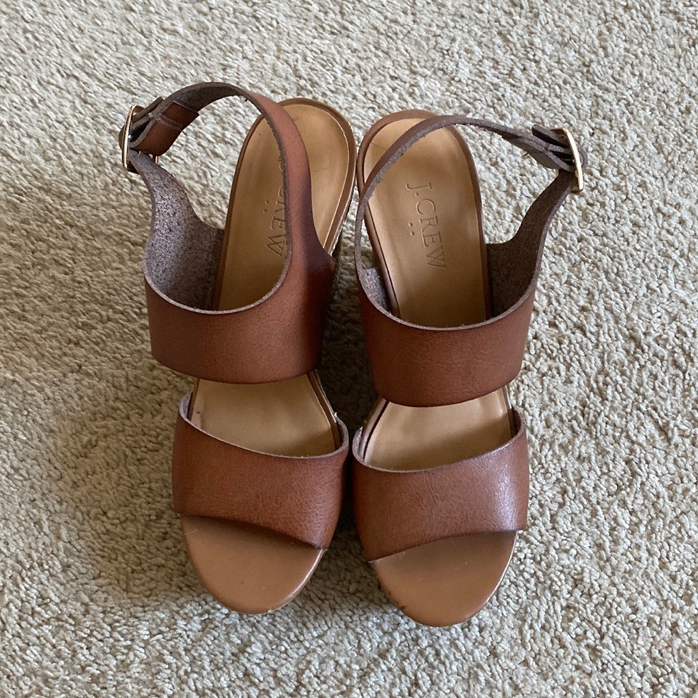 J.Crew wedge sandals